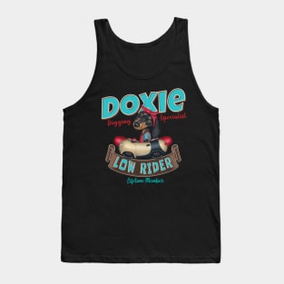 Piper Dachshund Low Rider Tank Top